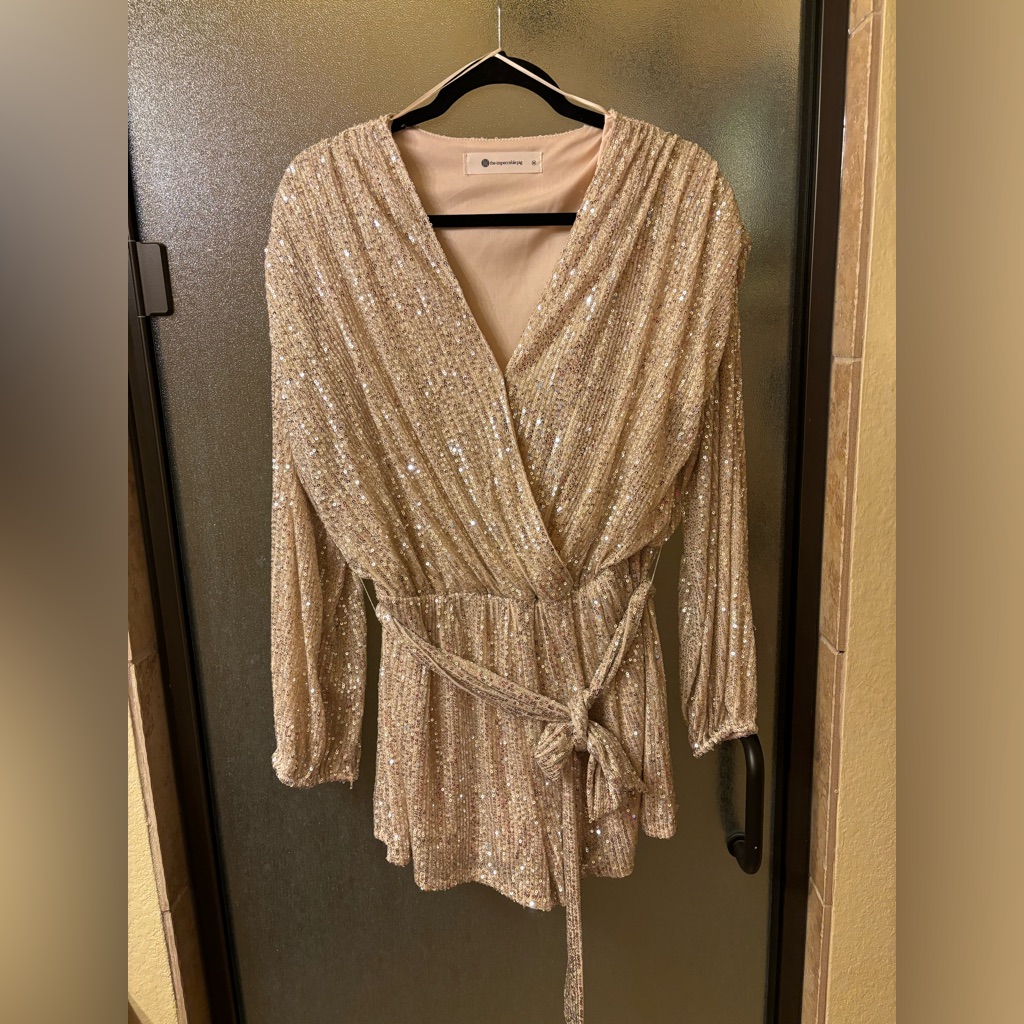 Impeccable Pig Medium Sequin Romper